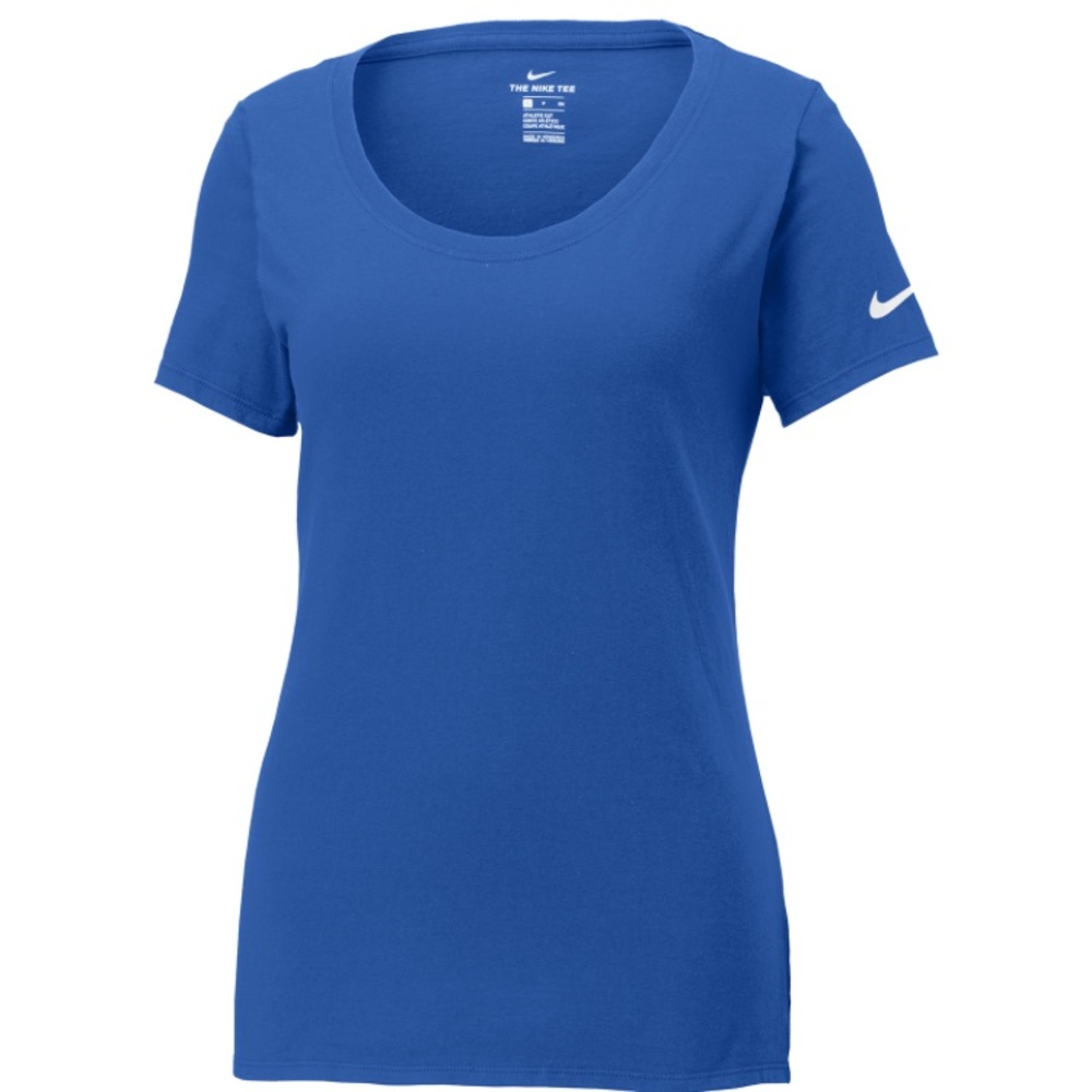 NWT- Nike Ladies Core Cotton Scoop Neck Tee